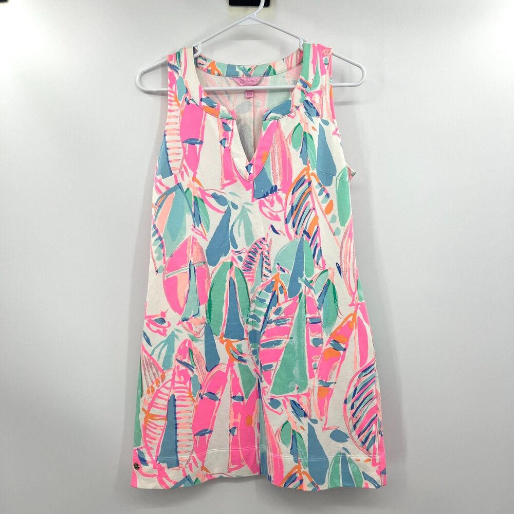 Lilly Pulitzer Estrada Out to Sea Shift Dress Women's Small - Picture 2 of 5